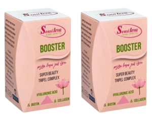 BOOSTER קולגן | ביוטין וחומצה היאלורונית | מכיל 60 כמוסות | סנסי טבע | Sensi Teva