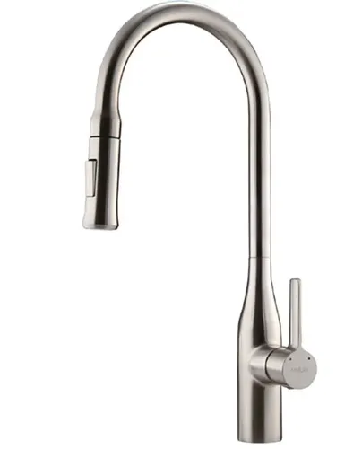 ברז מטבח נשלף פוינט מוברש WAA569013NN מבית MYUBI.