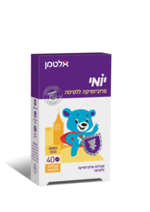 יומי פרוביוטיקה ללעיסה 40 טבליות אלטמן Daily Probiotic Chewable 40 ea Altman