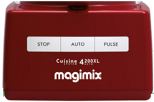 מכסה מנוע למעבד מזון Magimix 4200xl אדום