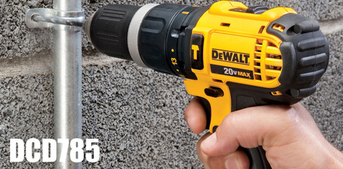 מברגת/מקדחה רוטטת ללא פחמים DCD778S2T כולל 2 סוללות 2.0AH דיוולט