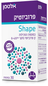 פרוביוטיק שייפ 30 כמוסות אלטמן Probiotic Shape 30 caps Altman