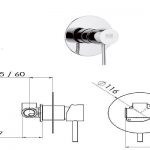 ברז אינטרפוץ 3דרך מינימל מבית שוני