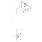 סט אינטרפוץ וראש טוש ענתיק 3 דרך מבית שוני 20022 זהב מוברש