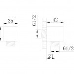 ברז נקודת מים שחור מט מבית שוני 51206