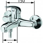 ברז סוללה לאמבט דלפינה SHonY