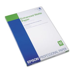 נייר הדפסה 100  דפים +Epson Enhanced Matte Paper A3 