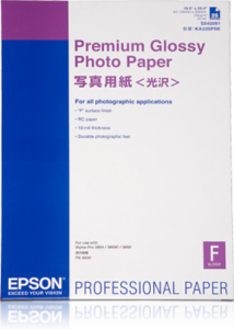 נייר הדפסה Epson Premium Glossy Photo Paper A2