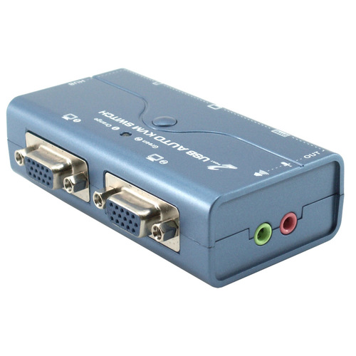מתג/סוויטצ Gold Touch 2 Ports USB KVM Switch