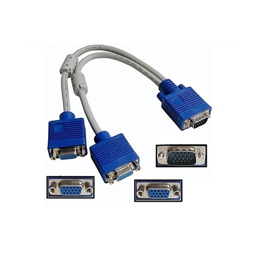 מפצל וידאו Gold Touch VGA Cable Splitter