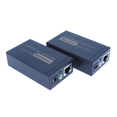 מגבר וידאו אלחוטי VGA Extender Up To 100M