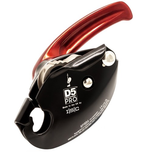 מכשיר חיכוך לקטרים גדולים- D5PRO Work/Rescue Descender 