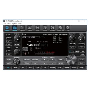 IC-R8600 <p> תוכנת שליטה מרחוק עבור