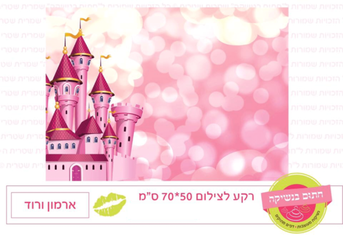 רקע לצילום - ארמון ורוד