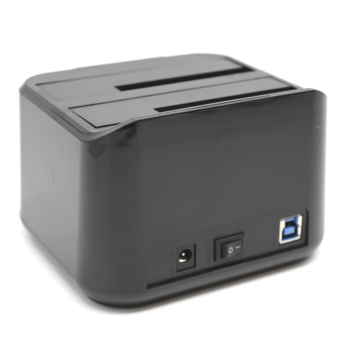 תחנת עגינה לדיסק USB3.0 Dual Bay HDD’s Docking Station