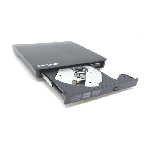 כונן CD חיצוני + צורב Gold Touch USB-DVDRW