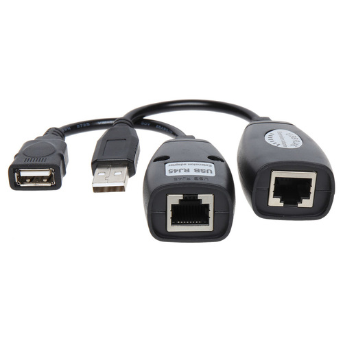 מתאם לכבל מאריך USB-RJ45 Extender
