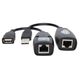 מתאם לכבל מאריך USB-RJ45 Extender