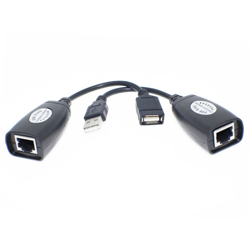 מתאם לכבל מאריך USB-RJ45 Extender