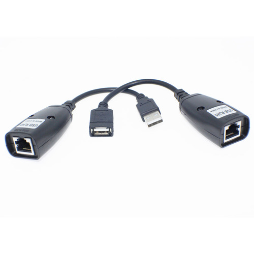 מתאם לכבל מאריך USB-RJ45 Extender