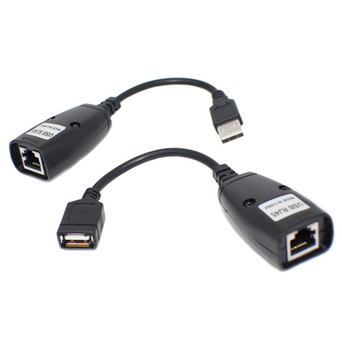 מתאם לכבל מאריך USB-RJ45 Extender