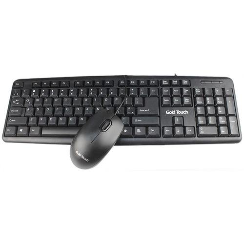 מקלדת ועכבר Gold Touch Combo Set Keyboard & Mouse
