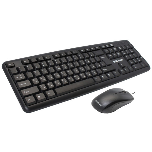 מקלדת ועכבר Gold Touch Combo Set Keyboard & Mouse
