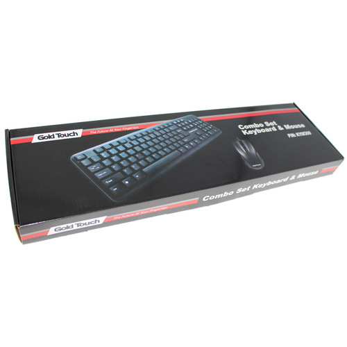 מקלדת ועכבר Gold Touch Combo Set Keyboard & Mouse