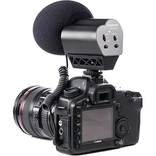 מיקרופון קונדנסר Saramonic Vmic Stereo Cardioid Condenser