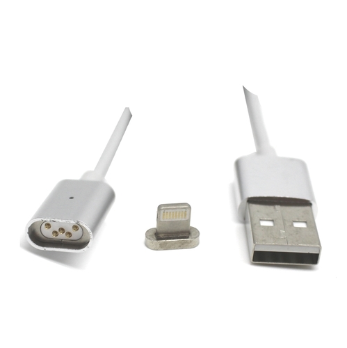 כבל טעינה חיבור מגנטי  Gold Touch Magnetic USB To Lightning Cable