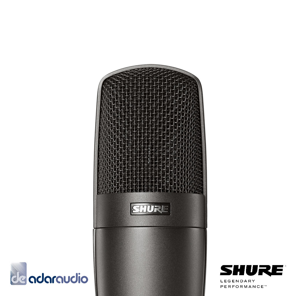 מיקרופון קונדנסר קרדיודי (שחור) Shure KSM32