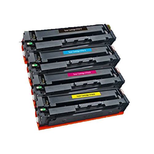 סט 4 טונרים תואמים HP CF540X/541X/542X/543X 