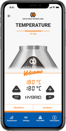 מכשיר אידוי וולקנו הייבריד - Volcano Hybrid Vaporizer