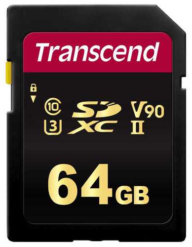  Transcend 64GB SDXC UHS-II SD 700S