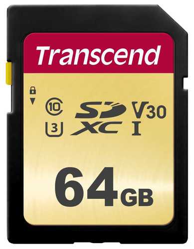 Transcend SDXC 64GB UHS-I 500S