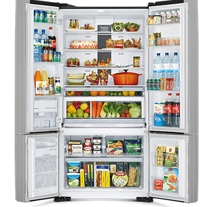 מקרר ‏מקפיא תחתון Hitachi R-WB800PRS6X ‏584 ‏ליטר היטאצ'י