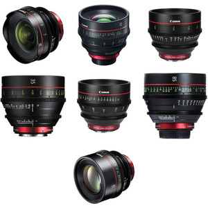 Canon EF CN-E Cinema Prime 7 Lens Kit