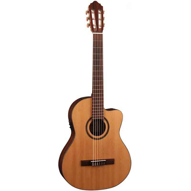 גיטרה קלאסית מוגברת קורט – CORT AC160CFTL NAT
