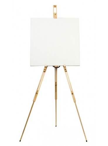 כן ציור מתקפל לשטח | עץ אורן - Mont Marte Artists Tripod Easel