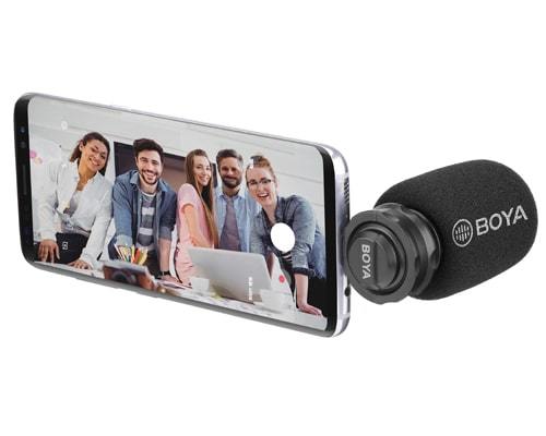 Boya BY-DM100 מיקרופון סטריאו ל-Android