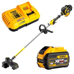 גוזם שוליים נטען 54V דגם DCM571X1 כולל סוללה 3.0AH/9.0AH ומטען DEWALT