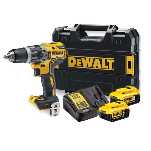 מברגת/מקדחה רוטטת ללא פחמים DCD796P2 תוצרת DEWALT