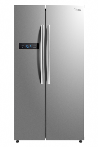 מקרר צד לצד 550  נירוסטה  ליטר 6317  MIDEA מידאה HC689WENS