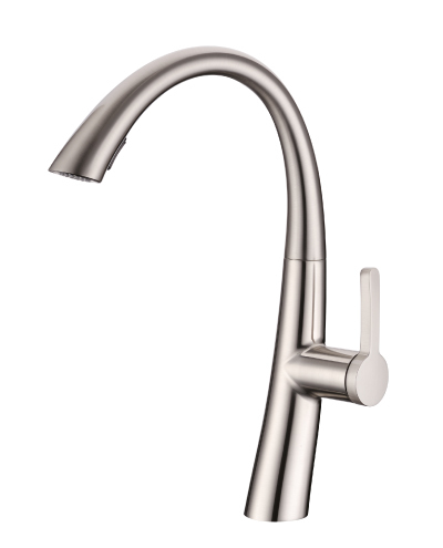 ברז מטבח נשלף MYUBI נשלף קוואנטום ניקל מוברש