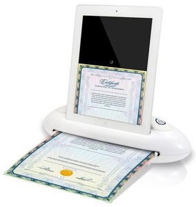 סורק נייד לאייפון ואייפד Mustek DockingScan Pro