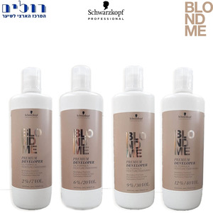 קרם חמצן 12%,%Schwarzkopf Blonde ME: 2% 6% ,9