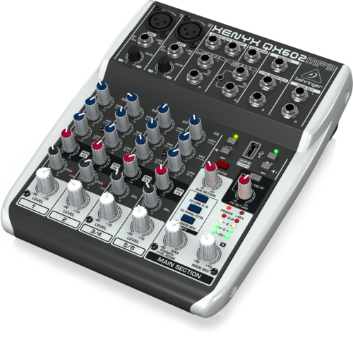 מיקסר XENYX QX602MP3 Behringer ברינגר