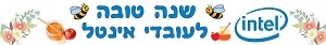 באנר להדפסה אישית מתאים למסיבת ראש השנה במשרד