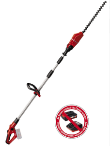 גוזם גדר חיה טלסקופי נטען EINHELL GE-HH18LITSOLO 18V גוף בלבד