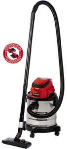 שואב חבית נירוסטה רטוב יבש נטען 18V דגם TCVC1820LISSOLO גוף בלבד תוצרת Einhell